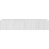 MargaretHadas24 Margaret Hadas24 TV-kast Noe, tv-meubel, tv-kast, 200 cm, hangend, modern design, woonkamer, wandmontage, tv-meubel, wit, wit