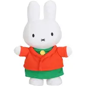 Tiamo Oma Konijn - Knuffel 28 cm - Zacht - Wit Oranje Groen