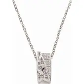 Orphelia Dames 925 Sterling Zilveren Ketting met Hanger - Zilver ZH-4471