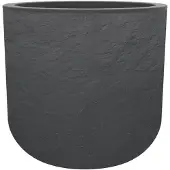Eda Plantenbak Vulcania Up Rond 40 cm antracite 32,5 liter