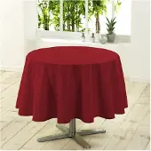 Coppens Wicotex tafelkleed essentiel rood 180cm rond