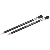 Derwent gum potloden met borstel set van 2