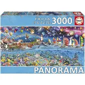 Educa Puzzel van 3000 stukjes. Levensbeeld (panorama)