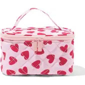HEMA Toilettas 10x16cm Hartjes