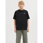 Jack & Jones Junior Shirt 'JORIslington' kreeft / zwart / wit