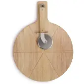 Livoo Pizzasnijset 30 cm hout