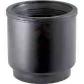 Geberit PE Aansluitmof lang, met manchet, voor staand-WC, 367.868.16.1