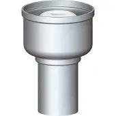 Kessel -basiselement Ferrofix - Sys 125, DN 70, uitloop verticaal, 54410
