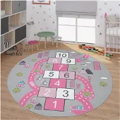 TT Home Kinderkamertapijt tapijt jongen meisje kinderkamertapijt baby antislip straat