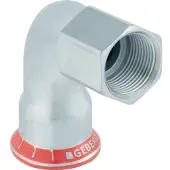 Geberit Mapress El-verzinkt Übergangswinkel 90° mit Innengewinde: d=28mm, Rp=1"