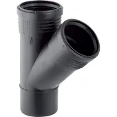 Geberit Vertriebs GmbH Geberit Silent-PP Abzweig 45Grad, mit Muffen DN90/50