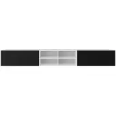 MargaretHadas24 TV-kast Leo IV 300 (3x100) cm (wit + zwart)