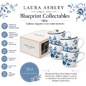 Laura Ashley Blueprint Collectables Mokken set van 4 - China Rose 32 cl.