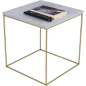 FutuStal - Stalen Salontafel - Zwart - Betonlook Blad