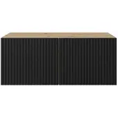 MargaretHadas24 TV-kast Noe 1x100 cm (artisan + zwart)