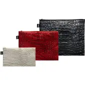 LOQI Zip Pockets - Crocodile