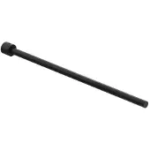 Kludi Vela R - Handdoekhouder, lengte 45 cm, mat zwart 5897739S