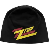 Rock Off ZZ Top - Logo JD Print Beanie Muts - Zwart