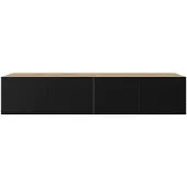 MargaretHadas24 TV-kast Nicole 200 (2x100) cm (artisan + zwart)