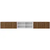 MargaretHadas24 TV-kast Cali IV 300 (3x100) cm (wit + catania)