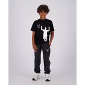 Vingino T-shirt M9TS001 Jongen Zwart 176