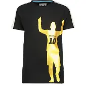 Vingino T-shirt Campeon Sky Jongen Zwart 134-140
