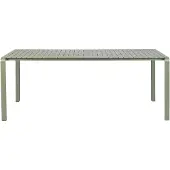 Zuiver Vondel Tuinset 6 personen - tuintafel + 6 stoelen Groen