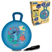 Disney Stitch Elektronische Opblaasbare Skippybal 18' / 45cm