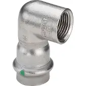 Viega Sanpress Inox knie 90? SC bi.dr. 42mmx1 12"bi