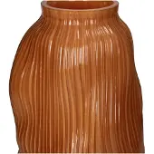 HD Collection Vaas Cies Bruin Glas – Organische Vorm – Trendy Blikvanger
