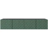 MargaretHadas24 TV-kast Cali 200 (2x100) cm (zwart + groen)