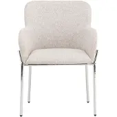 Ebuy24 Vätö eetkamerstoel armleuning beige.