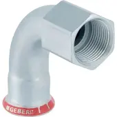 Geberit Mapress C staal overgangsbocht 90° verzinkt bi.dr. 2 bi.x54mm 20562