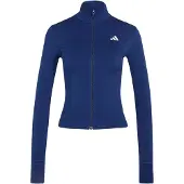 Adidas Sportjas 'Studio' donkerblauw / wit
