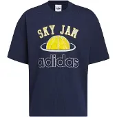 Adidas Shirt 'Skyjam' navy / geel / wit