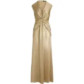 Ralph Lauren Avondjurk camel
