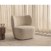 Meubelplaats Fauteuil Riley - Naturel - Japandi - 75x82x80 cm