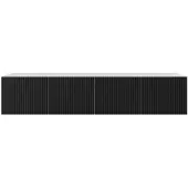 MargaretHadas24 TV-kast Noe 200 (2x100) cm (wit + zwart)