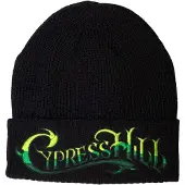 Rock Off Cypress Hill - Logo Beanie Muts - Zwart