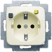 Busch-Jaeger BJ FI-Schukomat, wit, model 3120 EUCB-212, type Duro 2000