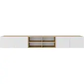MargaretHadas24 TV-kast Leo IV 300 (3x100) cm (artisan + wit)