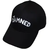 Rock Off The Damned - Arched Logo Baseball pet - Zwart
