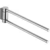 Keuco PLAN handdoekhouder, 300 mm, 2-armig, zwenkbaar, 14919070000