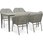 Coco Livo/Livo 180x90 cm dining tuinset 5-delig
