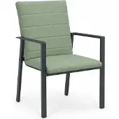 Lifestyle Garden Furniture Lifestyle Timo dining tuinstoel antraciet/moss green