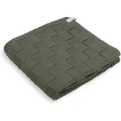 Knit Factory Badhanddoek Ivy - Khaki - 70x140 cm