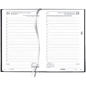 Quantore Kantooragenda 2026 - kort - 1dag/1pagina - zwart