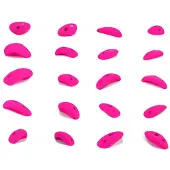 Blue pill - Medium Boulder - Klimgrepen XS-M, roze/wit