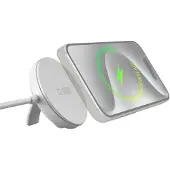 SBS Wireless Charger 15w Qi2 Stand White