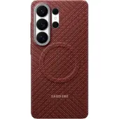 Samsung Galaxy S26 Ultra Hoesje - Carbon Magnet - Red